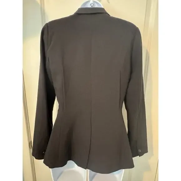 1.State One Button Stretch Crepe Blazer-Size 6 - Picture 5 of 6